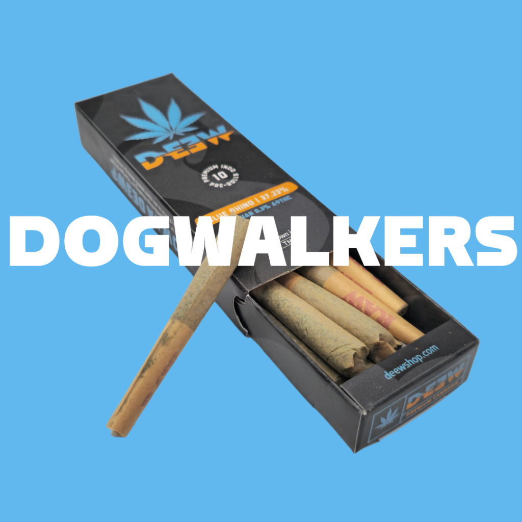 half gram .5 g dogwalker pre rolled cannabis hemp joints