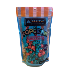 thc infused cotton candy popcorn