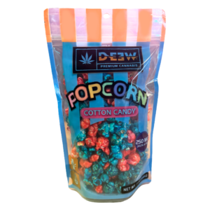 thc infused cotton candy popcorn edibles hemp delta 9